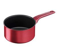 Tefal Daily Chef - Cazo 16 cm, duradera, resistente, fácil de limpiar, revestimiento antiadherente, termo-Signal, cocina sana, fabricada en Francia, apta todas las cocinas, roja
