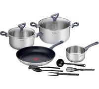 Tefal - Juego de cocina Daily Cook: sartén 28, ollas 20/24, cazo 16, Thermo-Fusion, apto inducción