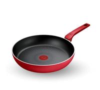 Tefal Daily Expert C2890602 - Sartén antiadherente (28 cm, mango fijo de aluminio, revestimiento antiadherente de titanio, tecnología Thermo Sign™ para una cocción más fácil, apta para todas las