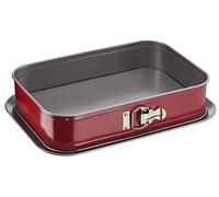 Tefal Delibake J1640574, Molde rectangular para hornear 36x24 cm, revestimiento antiadherente, bordes antidesbordamiento