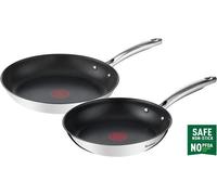 Tefal Duetto+ Juego de 2 sartenes, diámetro 24/28 cm, modelo G732S255