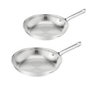 Tefal Set de 2 sartenes Duetto On, 24/28 cm, acero inoxidable, inducción, mango fijo