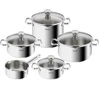 Tefal Duetto On, Set de 9 piezas, Inducción, Acero Inoxidable