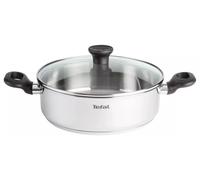Tefal Duetto: Sartén y olla de acero inoxidable, tamaño 24 cm, apta para todo tipo de cocinas