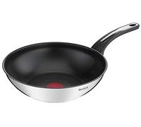 Tefal Sartén Wok Emotion E3001904 28 cm, revestimiento antiadherente Titanio, para inducción