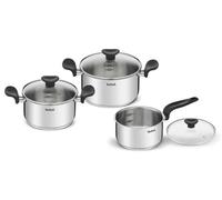 Tefal E308S674, Juego de utensilios de cocina, Acero inoxidable, Acero inoxidable, Acero inoxidable, , Baquelita