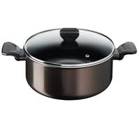 Tefal Olla con tapa Easy Cook & Clean B5544602, 24 cm 4,7 L (no inducción)