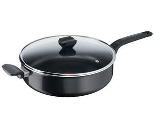 Tefal Easy Cook & Clean B55537, redondo, cazo, , revestimiento de titanio, aluminio, 1 unidad