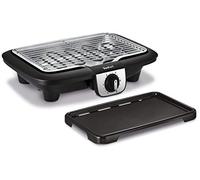 Tefal Easy Grill 2 en 1 Barbacoa eléctrica de mesa, placa plancha incluida, potente 2100 W, hasta 2 veces menos humo YY3818FB