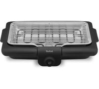 Tefal Easy Grill, Barbacoa eléctrica de mesa, Barbacoa de exterior, 2100 W, Bandeja de agua, BG1348F0