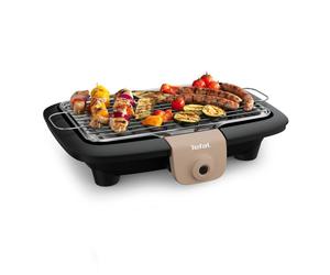 Tefal EasyGrill, Barbacoa exterior de mesa, 2300 W, 8 personas, Sistema de Barbacoa sin Humo, Desmontable