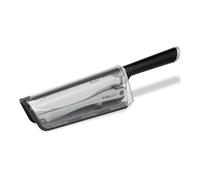 Tefal Cuchillo chef Ever Sharp 16,5 cm - Afilador en funda, doble pivote, acero inoxidable K2569004