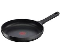 Tefal G61206 Trattoria Pro - Sartén (28 cm, aluminio fundido, revestimiento antiadherente inocuo, indicador de temperatura, señal térmica, apta para inducción), color negro