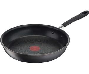 Tefal H9130444, redonda, sartén multiusos, negra, de aluminio, 2,1 litros, con revestimiento cerámico, apta para gas, halógeno e inducción