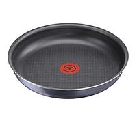 Tefal Ingenio EElegance - Sartén 28, Revestimiento Antiadherente, Compatible con Todas Las Luces Excepto inducción + Horno, Mango se Vende por Separado, Color Gris Brillante, Fabricado en Francia