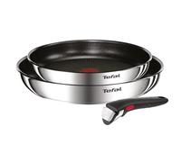 Tefal Sartenes Ingenio Emotion – Juego 22/26 cm, mango extraíble, apto inducción, antiadherente