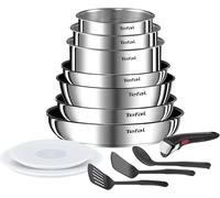 Tefal Juego de sartenes Ingenio Emotion – 3 sartenes 22/26/28 cm, mango extraíble, apto inducción