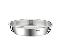 Tefal Ingenio Emotion, Sartén 28 cm, Acero Inoxidable, Sin Revestimiento, Apilable, Inducción