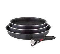 Tefal Ingenio Enjoy - Juego de 3 Sartenes, Aluminio
