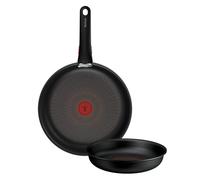 Tefal Ingenio Explore - Juego de 2 Sartenes 22/26 cm, Aluminio
