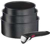 Tefal Ingenio L7629002, juego de cocina variado, color , aluminio, titanio, tecnología Thermo-Spot, revestimiento cerámico, apto para gas, halogenos e inducción