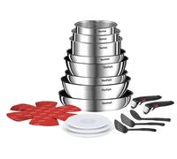 Tefal Ingenio L897SK, juego de cocina, aluminio, aluminio, , plástico, indicador de temperatura