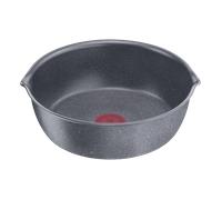 Tefal Ingenio Natural Force, Sartén Guisera 22 cm, Apilable, Revestimiento antiadherente mineral, Inducción