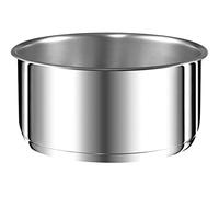 Tefal Ingenio Preference - Cacerola apilable, acero inoxidable, inducción, versatilidad, ahorro de espacio L8981604