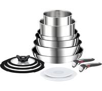 Tefal Batería de cocina Ingenio Preference On – 13 pz antiadherente, inducción, 2 mangos extraíbles