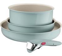 Tefal Ingenio Serenity - Juego de 2 Sartenes + Cazo, Eucalipto