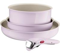 Tefal Ingenio Serenity - Juego de 2 Sartenes + Cazo, Rosa