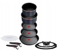 Tefal Pack Ingenio So'Light – 11 piezas con cuchillo chef Ever Sharp y 3 herméticos Masterseal