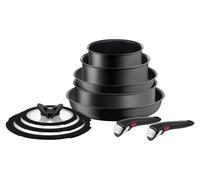 Tefal Ingenio Unlimited L76491, juego de cocina, color , aluminio, revestimiento de titanio, color , vidrio