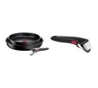 Tefal Ingenio Unlimited On - Juego de 2 Sartenes + Mango extraíble & Mango Ingenio - Mango extraíble, compatible con la serie Ingenio