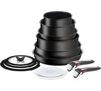 Tefal Ingenio Unlimited On - Juego de 6 Piezas + 7 Accesorios, Aluminio