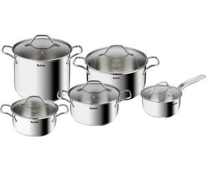 Tefal Intuition B864SA74, juego de cocina, acero inoxidable, acero inoxidable, acero inoxidable, acero inoxidable, acero inoxidable