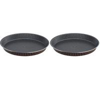 Tefal j1608402 Success Molde para Tartas (Aluminio marrón 30 cm (Paquete de 2)
