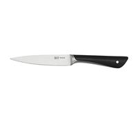 Tefal Jamie Oliver by K26709 - Cuchillo universal (12 cm, alto rendimiento de corte, con diseño distintivo, cuchillas resistentes y duraderas, acero inoxidable), color negro