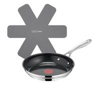 Tefal Jamie Oliver by Tefal Smart Cook, Sartén 24 cm, Cerámica, Acero Inoxidable, Antiadherente