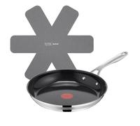 Tefal Jamie Oliver by Tefal Smart Cook, Sartén 28 cm, Cerámica, Acero inoxidable, Antiadherente