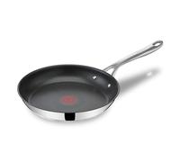 Tefal Jamie Oliver - Sartén 28 cm, Apto inducción, antiadherente, revestimiento titanio, Thermo-signal, apto lavavajillas y horno, acero inoxidable