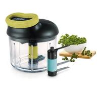 Tefal K13212, picador manual de 5 segundos, sin necesidad de electricidad, con capacidad de 900 ml. Picador universal para verduras, frutas, frutos secos, ajo y alimentos para bebés. Incluye un acceso