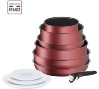 Tefal L3989402, juego de ollas Ingenio Daily Chef, 10 piezas