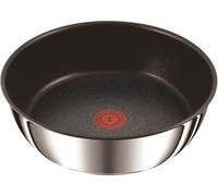 Tefal L97335, sartén universal, acero inoxidable, acero inoxidable, titanio, indicador de temperatura, desmontable