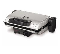 Tefal Parrilla eléctrica Minute Grill GC2050 – 1600 W, Acero inoxidable, Negro plateado