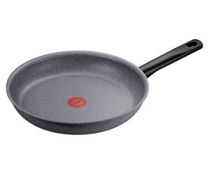 Tefal Natural G28006, redonda, sartén universal, gris, Mineralia, 175 °C, aluminio