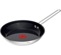 Tefal Nordica H8710455 - Sartén de cerámica (24 cm, revestimiento antiadherente, indicador de temperatura de señal térmica integrada, apta para todo tipo de cocinas (gas, eléctrica, cerámica,