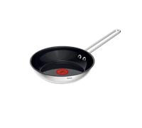 Tefal Nordica, Sartén de 20 cm, Acero Inoxidable, Revestimiento Cerámico Antiadherente, Cuerpo de acero inoxidable