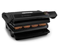 Tefal OptiGrill Elite XL GC760812, , acero inoxidable, rectangular, con botones, 800 cm², 400 x 200 mm