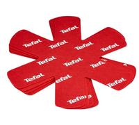 Tefal Protector de menaje Ingenio – Protectores de tela apilables, rojo, 38 x 36 cm